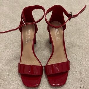 Michael Shannon Red Patent Heels